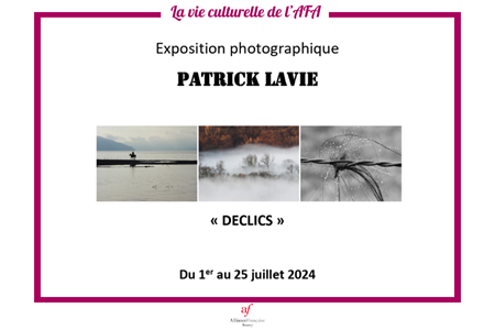 Exposition photos Déclics - Patrick Lavie